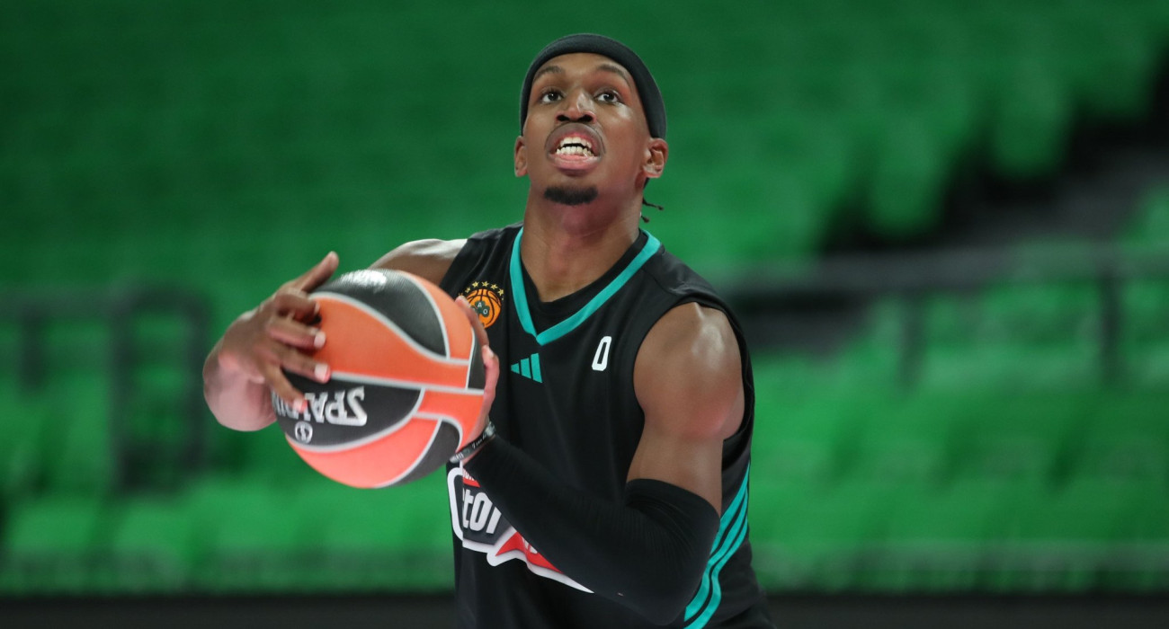 Ο Τι Τζει Σορτς προπονείται με την φανέλα του Παναθηναϊκού AKTOR / Πηγή: ΙΝΤΙΜΕ