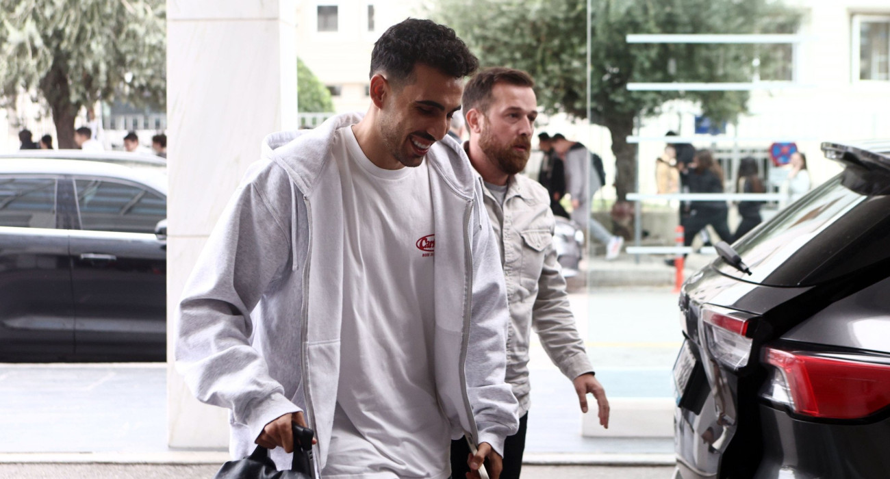 Ο Γιάννης Μιχαηλίδης στην συγκέντρωση της εθνικής / Πηγή: Intime