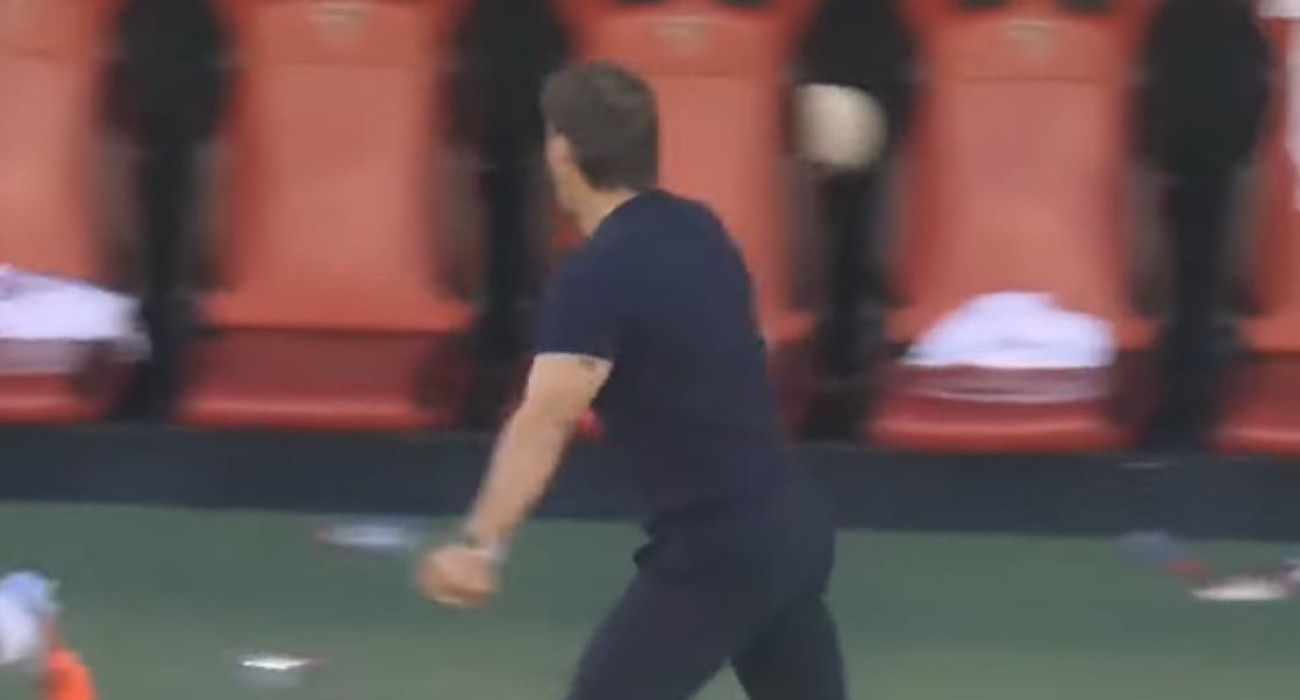 Τρελάθηκε ο Αλμέιδα στο γκολ της Σεβίλλης / Screenshot