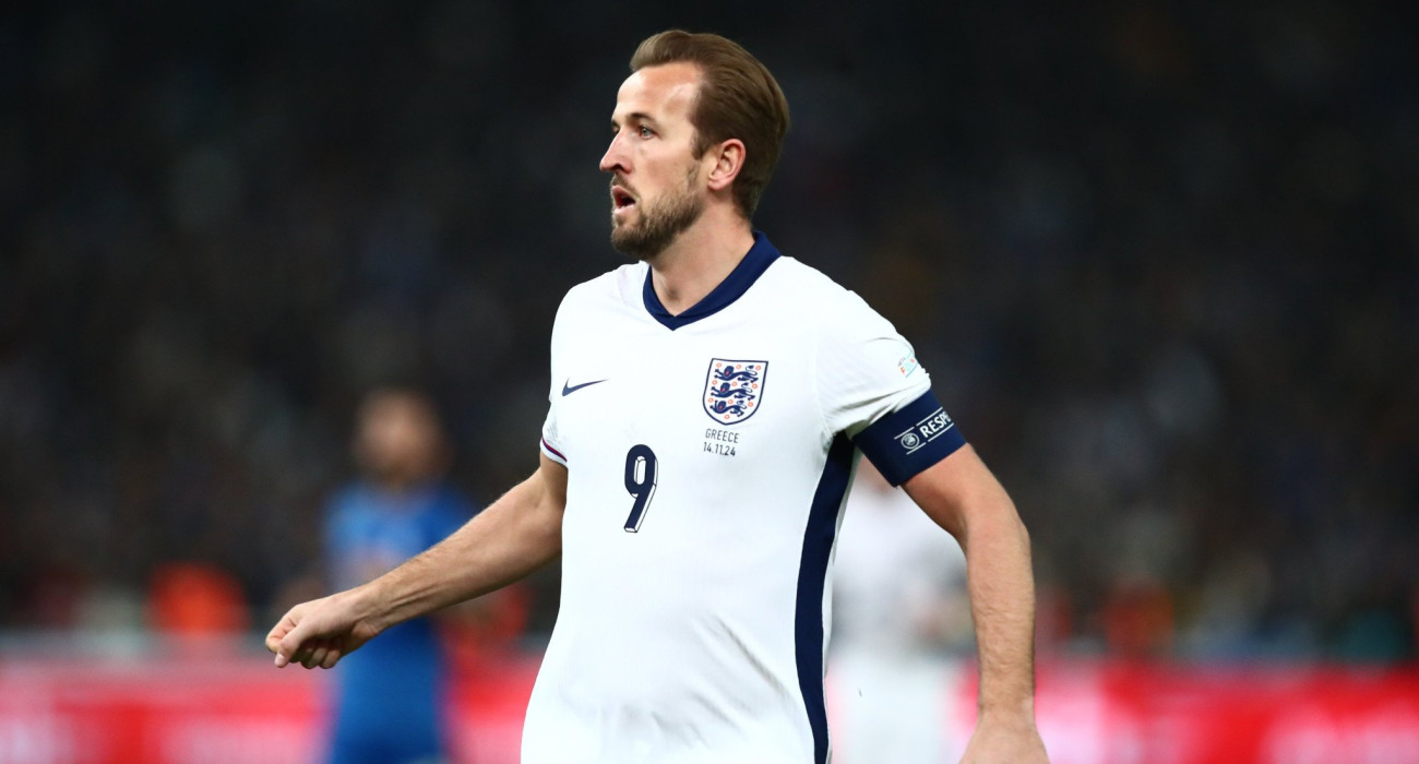 Ο Χάρι Κέιν με την φανέλα της εθνικής Αγγλίας / Πηγή: Eurokinissi