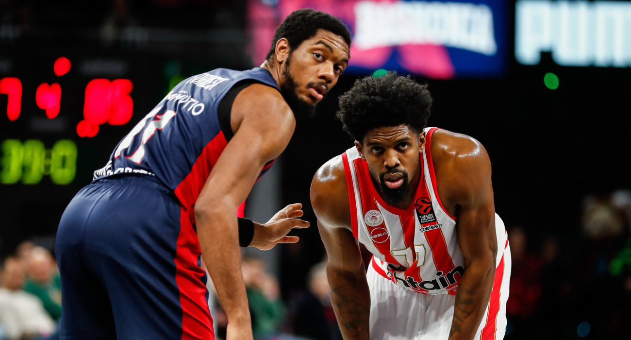 Ο Σακίλ ΜακΚίσικ και ο Τρεντ Φόρεστ / Πηγή: Eurokinissi