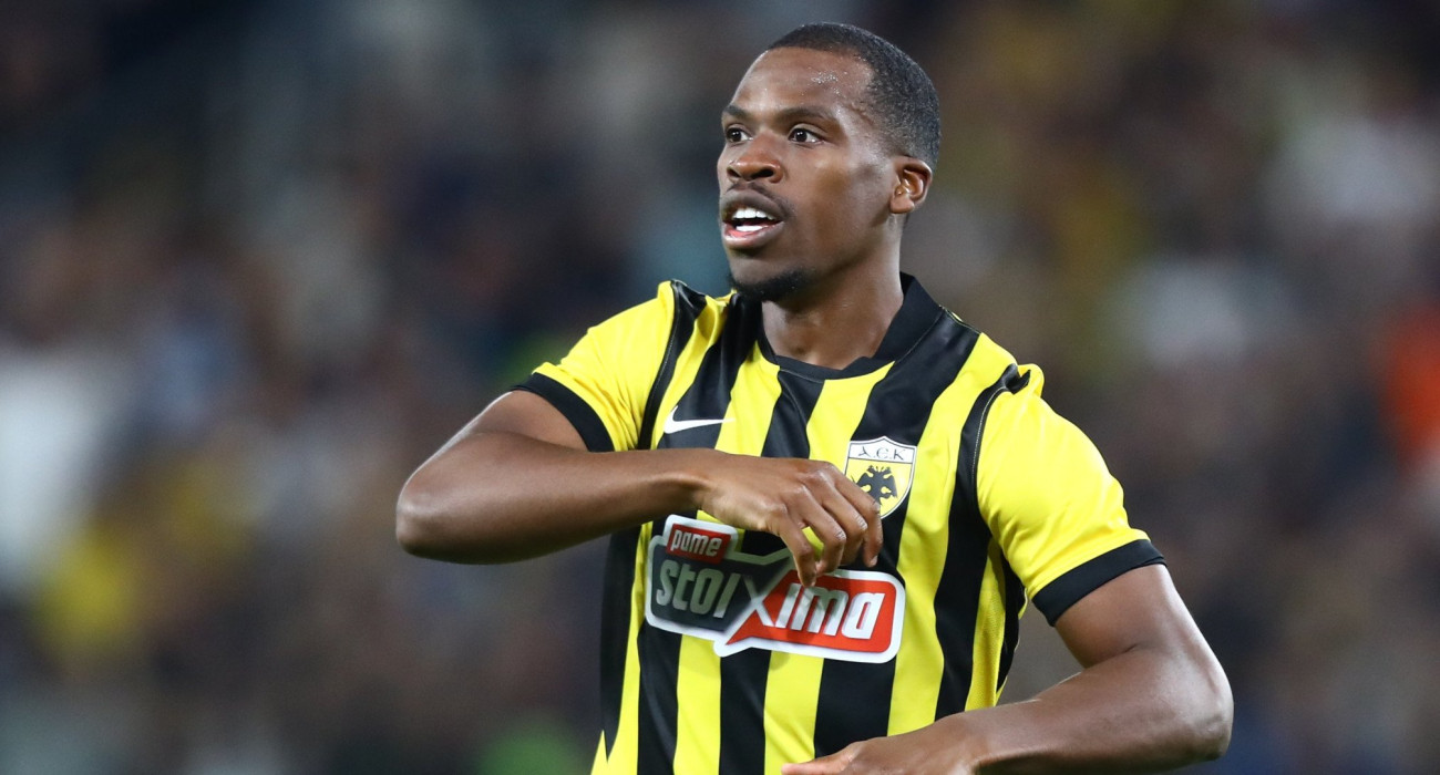 Ο Ντέρεκ Κουτέσα στο ΑΕΚ - Άντερλεχτ / Πηγή: Eurokinissi