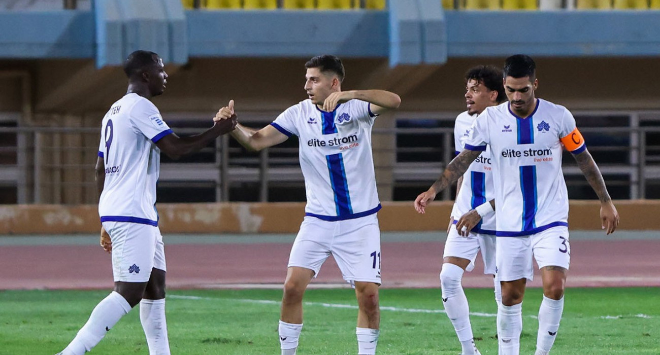 Οι παίκτες της Κηφισιάς πανηγυρίζουν / Πηγή: Eurokinissi