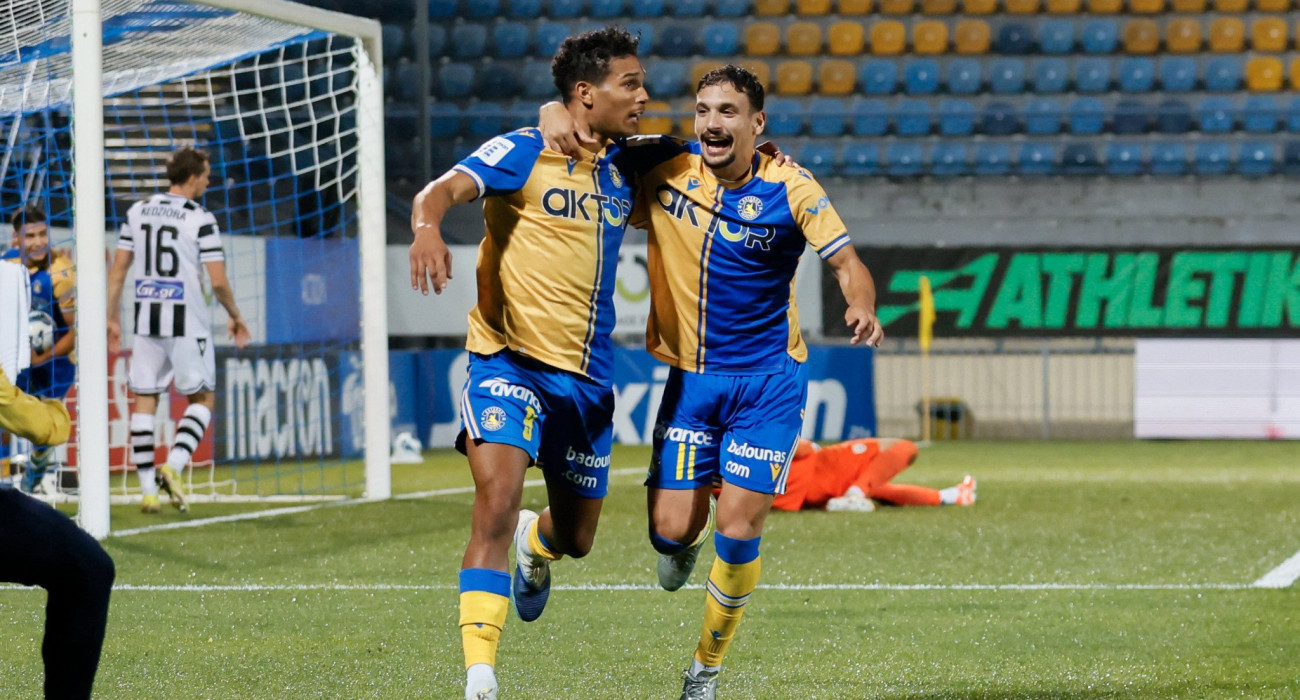 Ο Αστέρας κατάφερε και πήρε τον βαθμό της ισοπαλίας παρά το γεγονός ότι έχανε με 1-3 / Πηγή: Eurokinissi