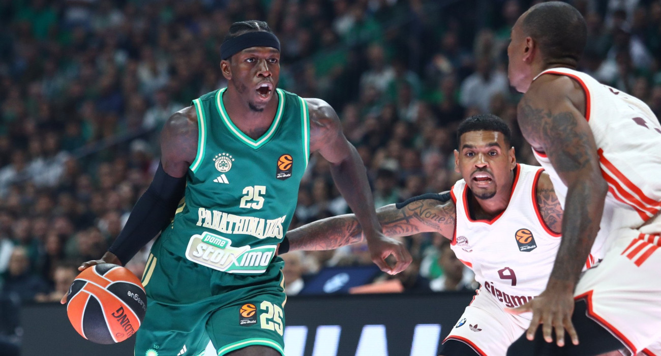 Ο Κέντρικ Ναν στο παιχνίδι του Παναθηναϊκού με αντίπαλο την Μπάγερν Μονάχου, Πηγή: Eurokinissi