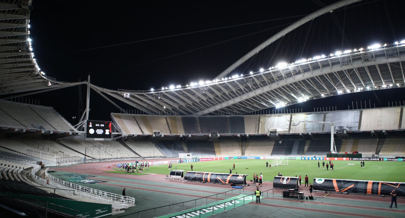 Εργασίας λαμβάνουν χώρα στο ΟΑΚΑ / Πηγή: Eurokinissi