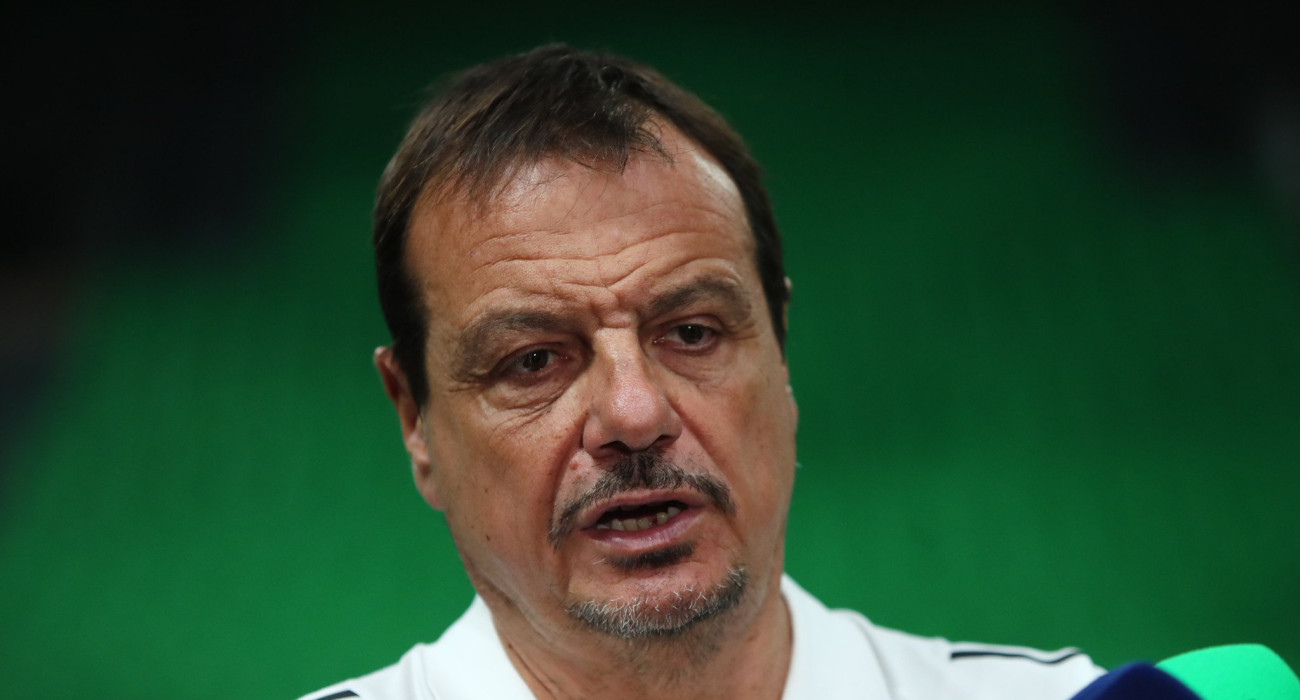 Ο Εργκίν Αταμάν κατά τη διάρκεια της Media Day του Παναθηναϊκού/Πηγή: Eurokin