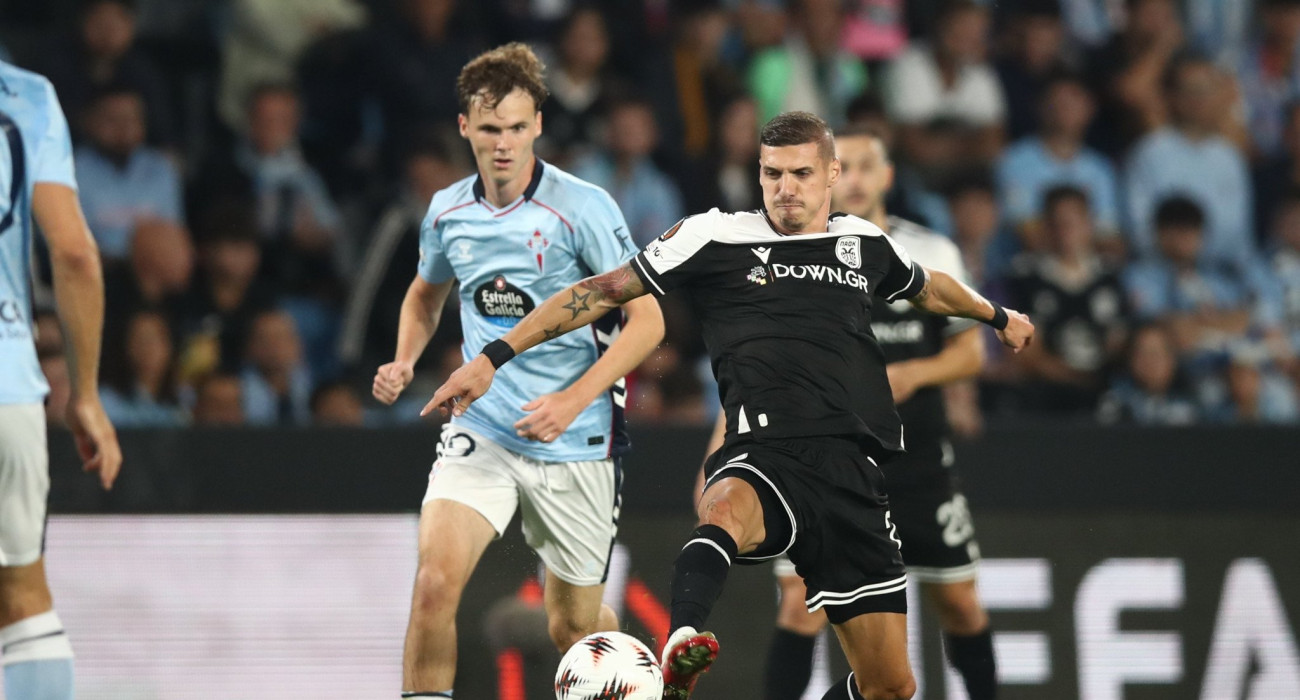 Στιγμιότυπο από το Θέλτα - ΠΑΟΚ / Πηγή: Eurokinissi