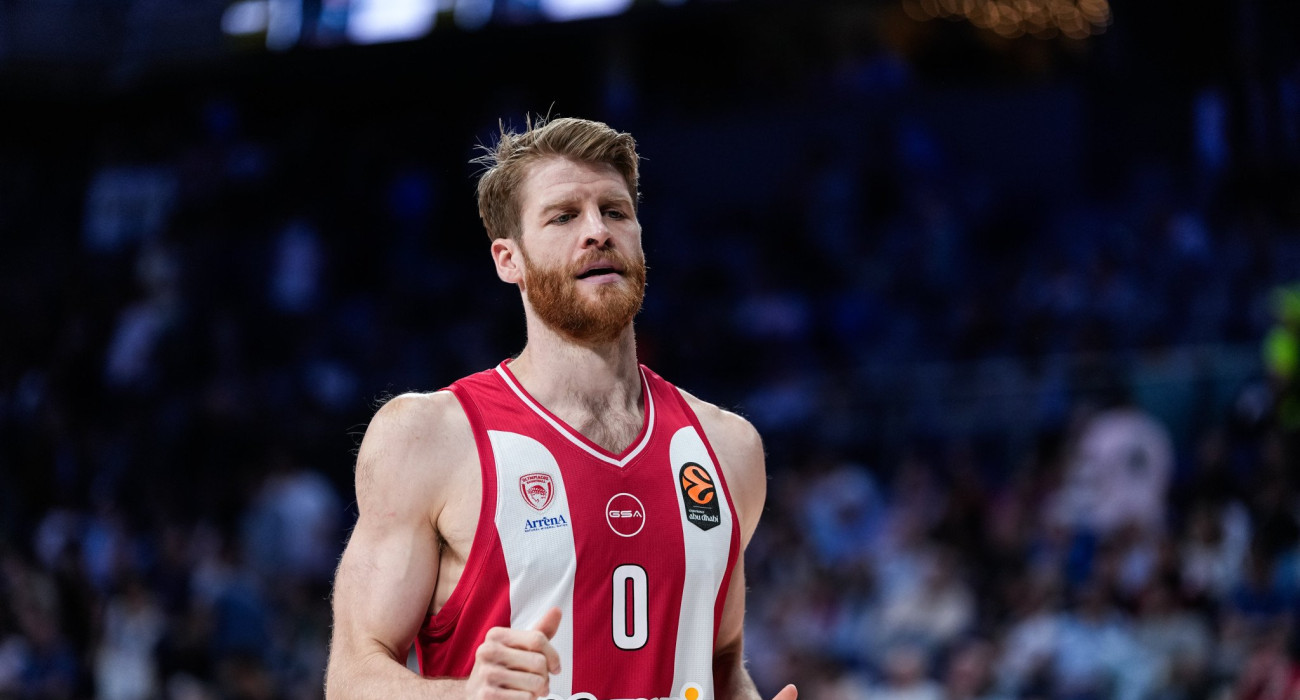 Ο Τόμας Γουόκαπ κατά τη διάρκεια του αγώνα του Ολυμπιακού με τη Ρεάλ/Πηγή: Eurokinissi