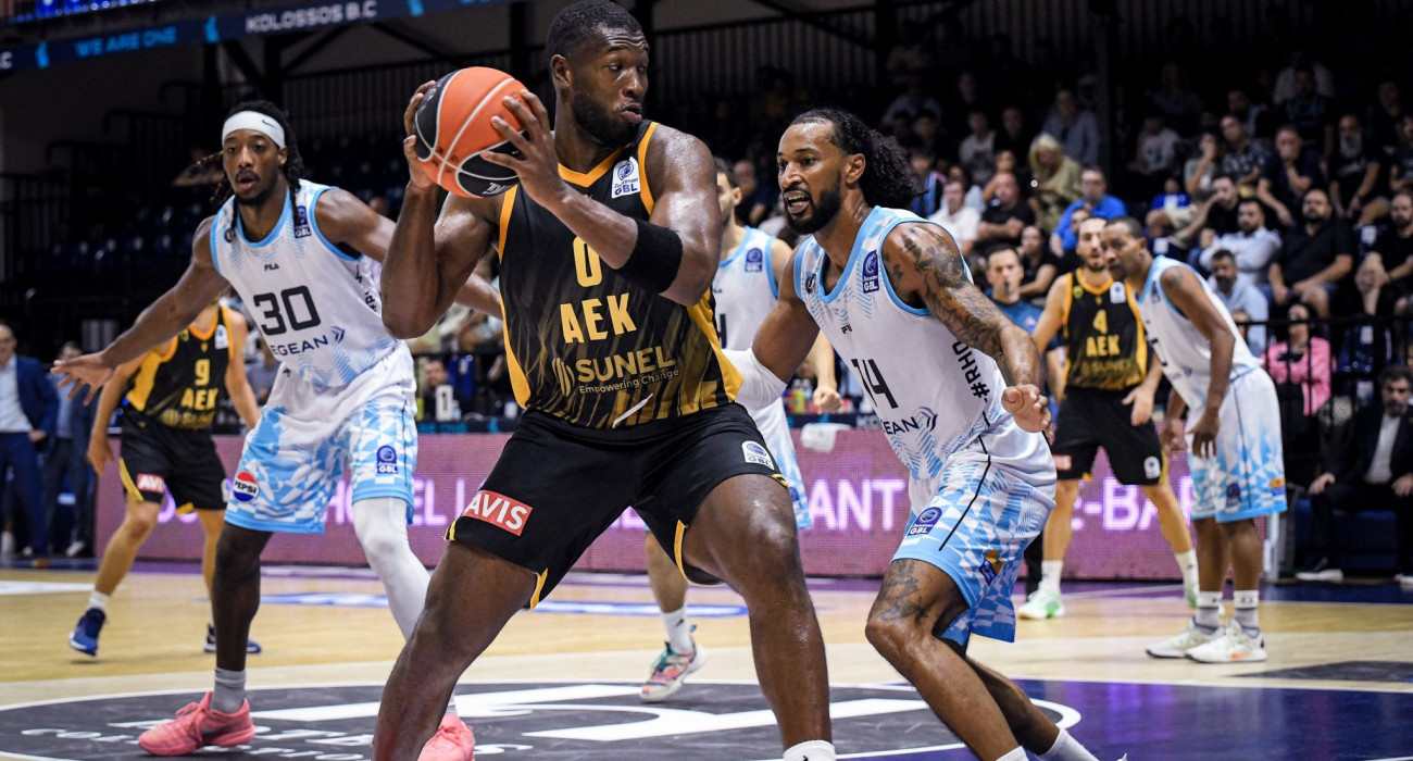 Στιγμιότυπο από το Κολλοσός - ΑΕΚ / Πηγή: Eurokinissi