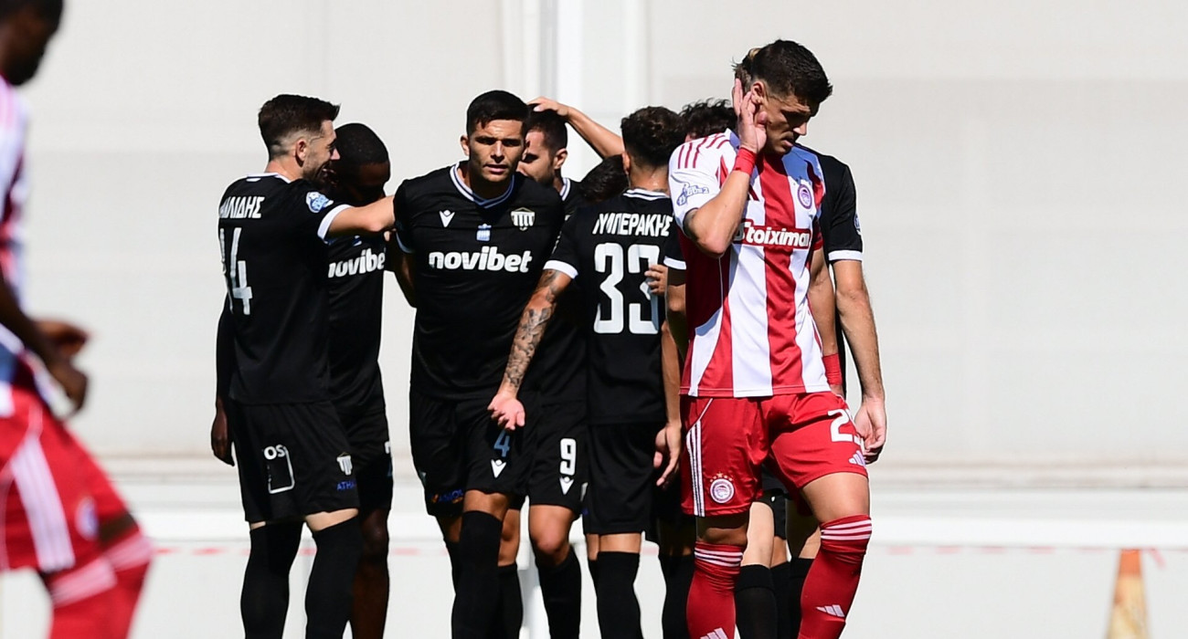 Οι πανηγυρισμοί των παικτών της Καλαμάτας / Πηγή: Eurokinissi