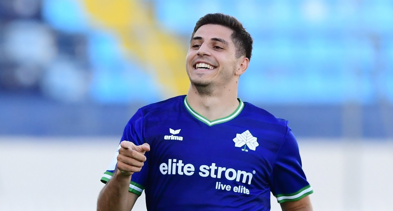 Ο Παύλος Παντελίδης πανηγυρίζει με την Κηφισιά / Πηγή: Eurokinissi