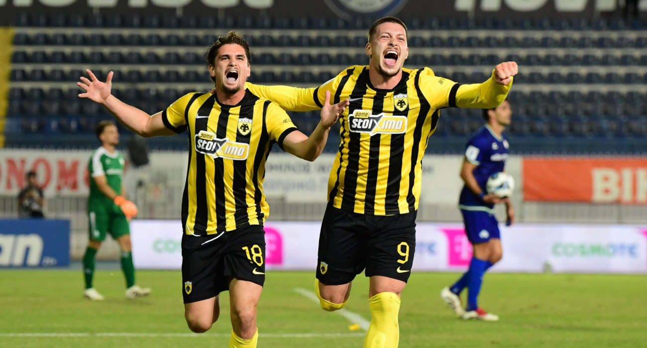 Μαρίν και Γιόβιτς πανηγυρίζουν /Πηγή: Eurokinissi