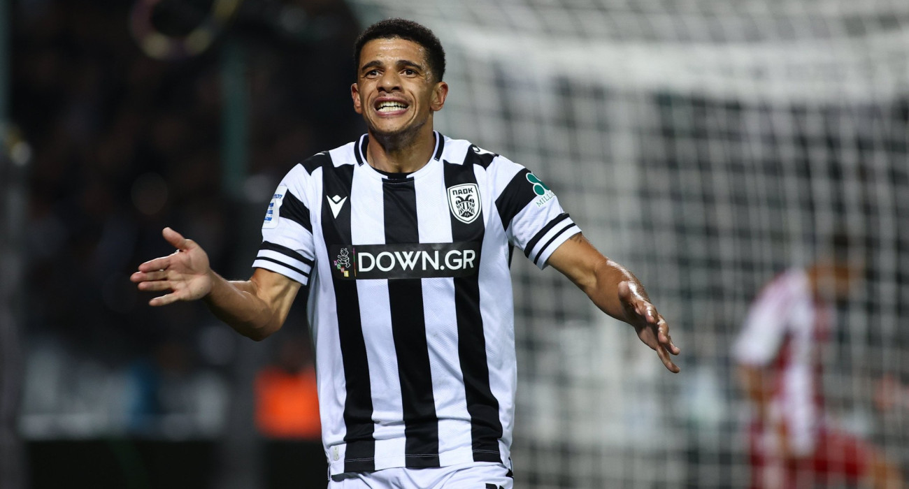 O Tάισον πανηγυρίζει το γκολ που πέτυχε / Πηγή: Eurokinissi