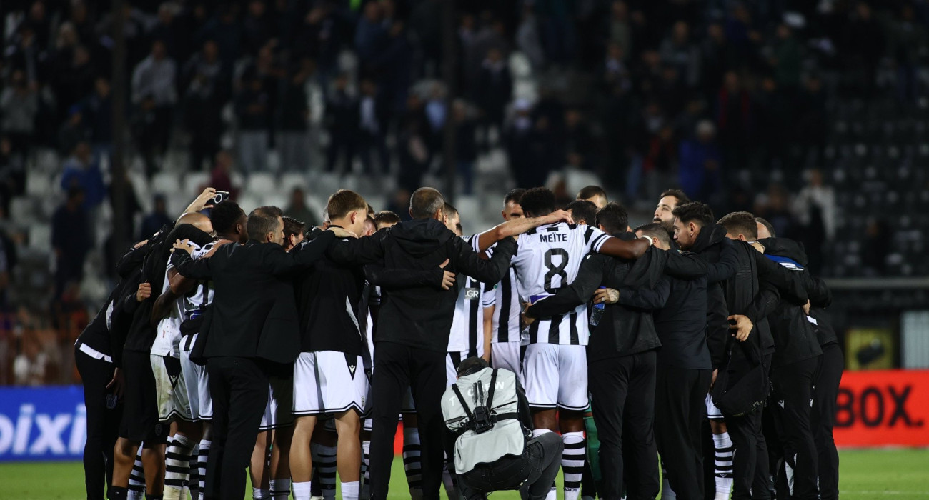 Οι παίκτες του ΠΑΟΚ / Πηγή: Eurokinissi