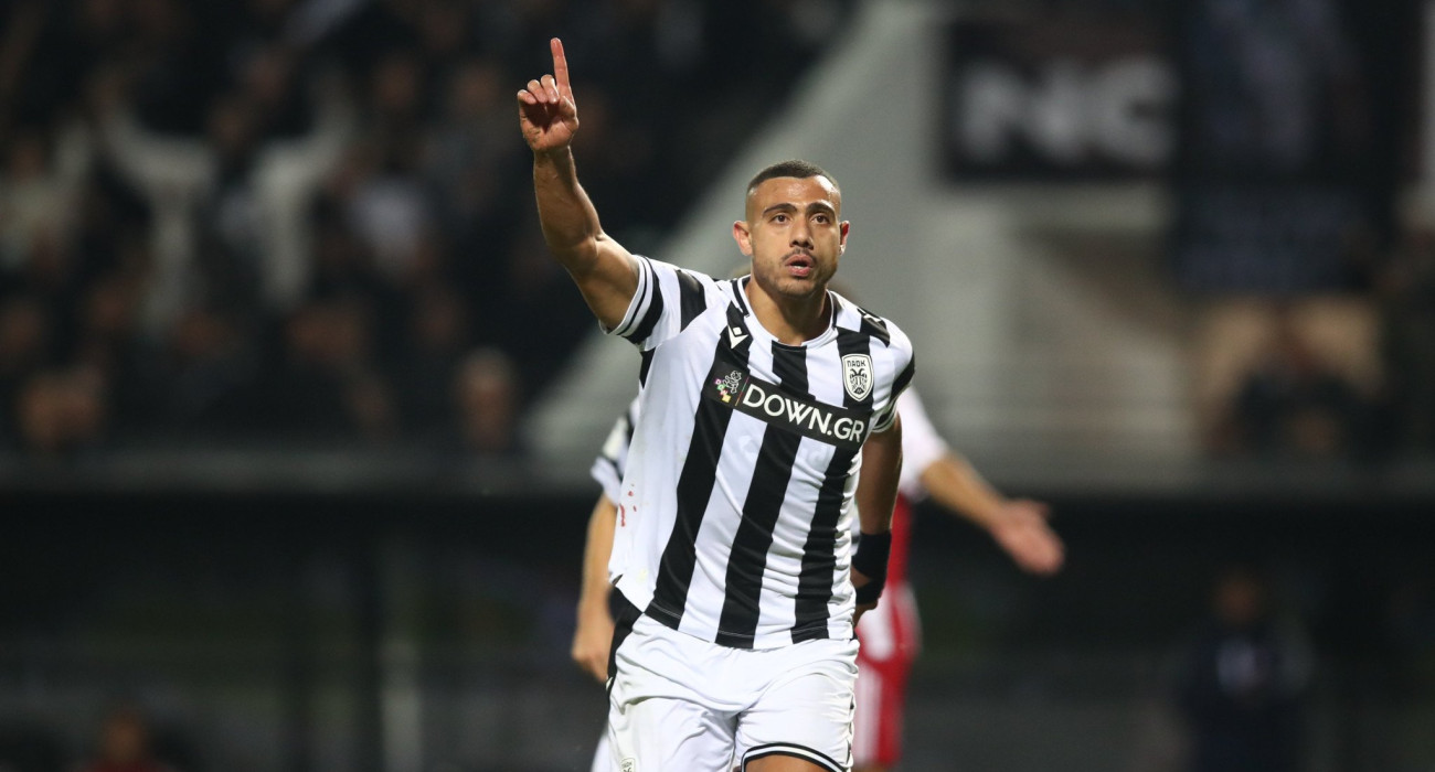 Ο Γιώργος Γιακουμάκης πανηγυρίζει / Πηγή: Eurokinissi