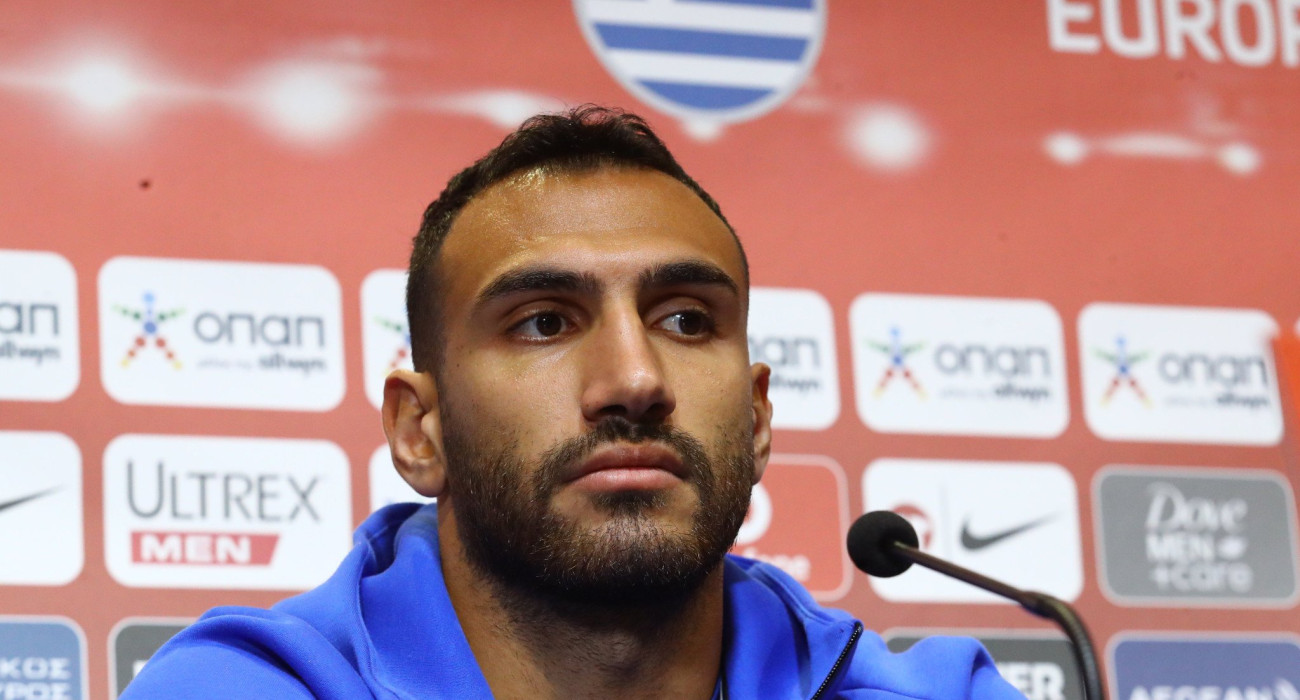 Ο Βαγγέλης Παυλίδης στη συνέντευξη τύπου / Πηγή: Eurokinissi