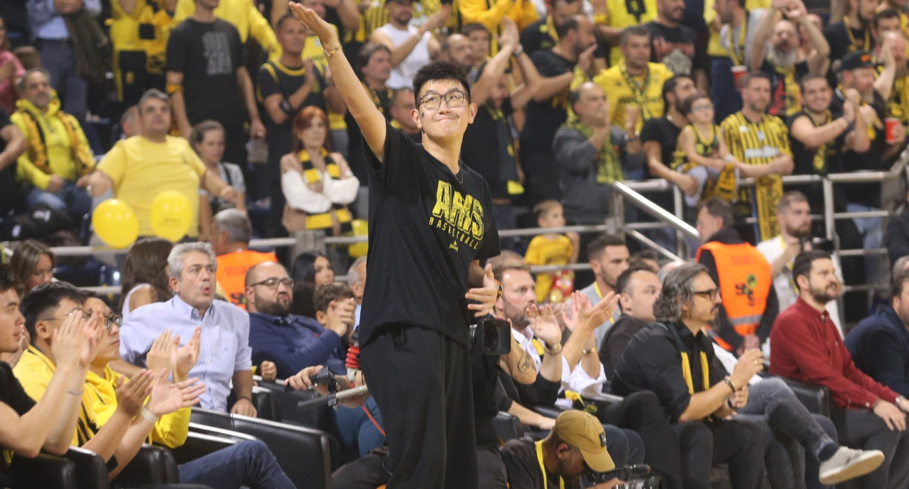 Ο Ρίτσαρντ Σιάο στο Παλέ/ Πηγή: Eurokinissi