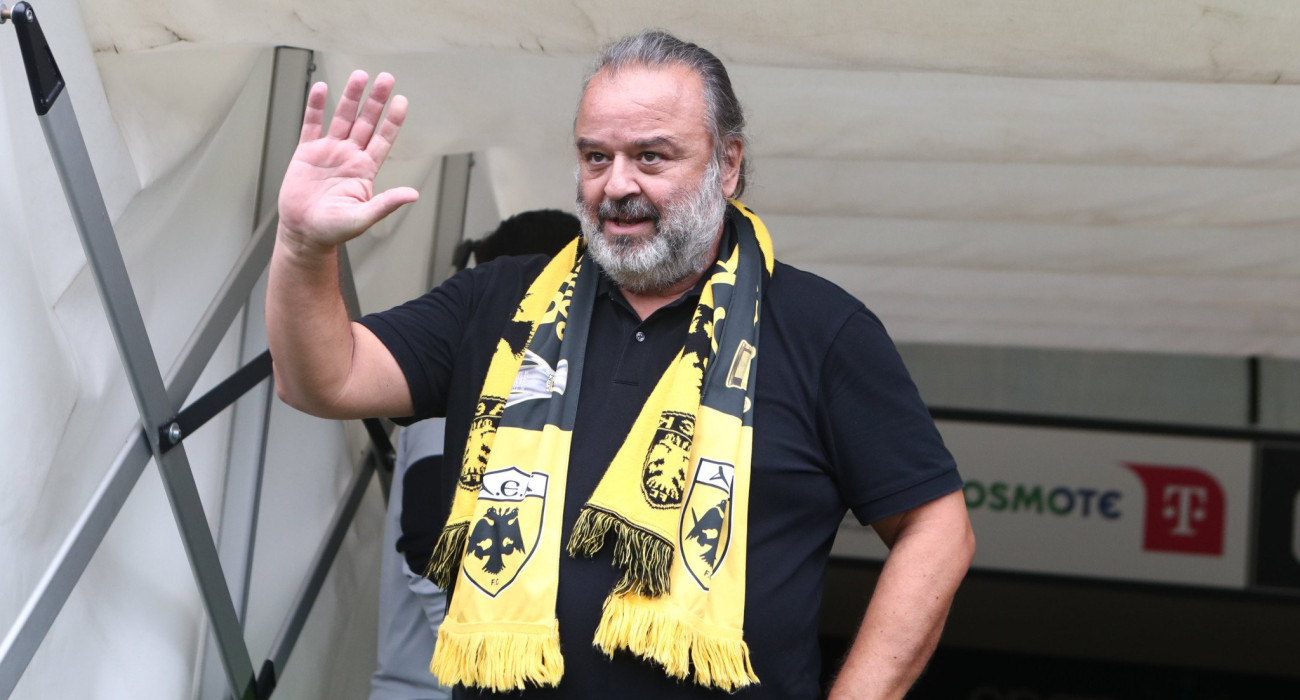 O Μάριος Ηλιόπουλος στο ΑΕΚ-Βόλος / Πηγή: Eurokinissi