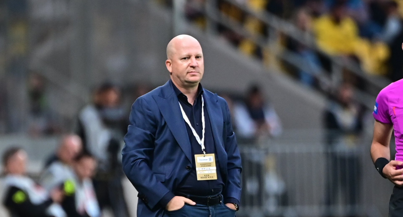 Ο Μάρκο Νίκολιτς στο ΑΕΚ-Βόλος / Πηγή: Eurokinissi