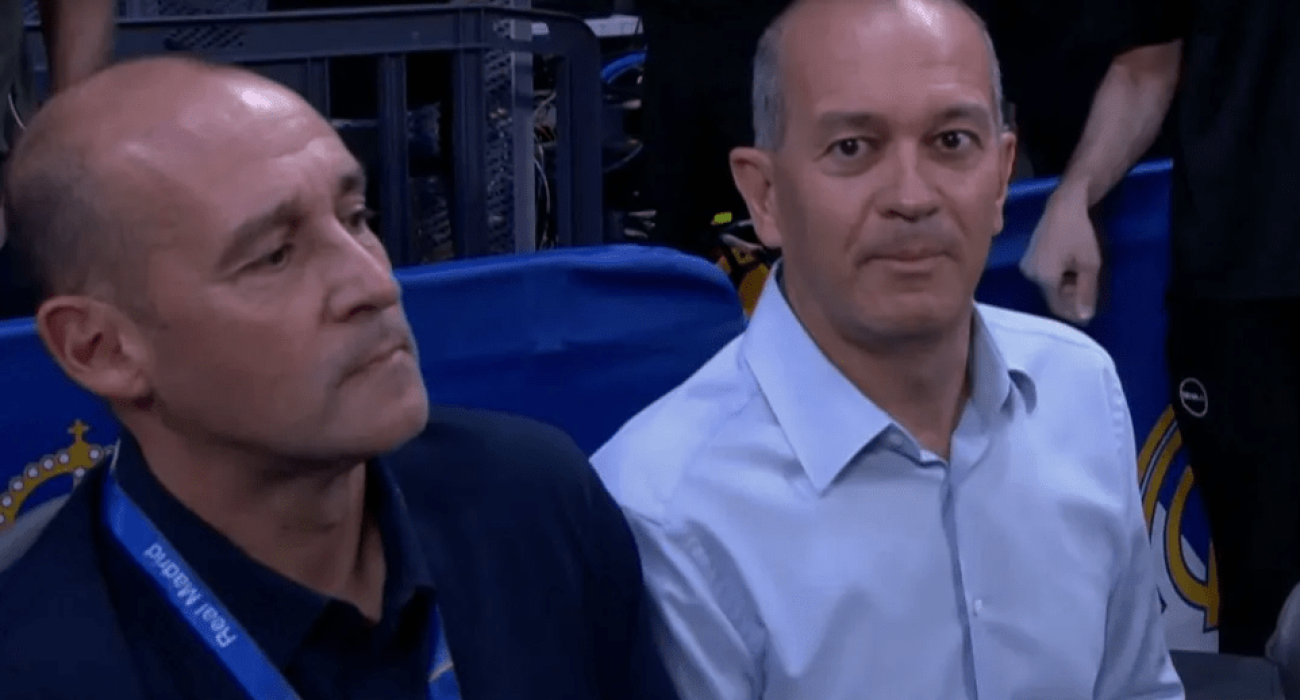 Γιώργος και Παναγιώτης Αγγελόπουλος στην Μαδρίτη για το Ρεάλ - Ολυμπιακός