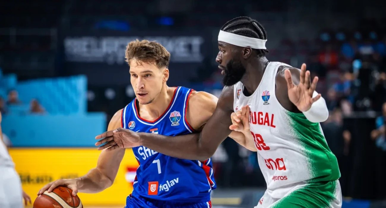 Ο Μπόγκνταν Μπογκντάνοβιτς με τη φανέλα της Εθνικής Σερβίας/Πηγή: FIBA