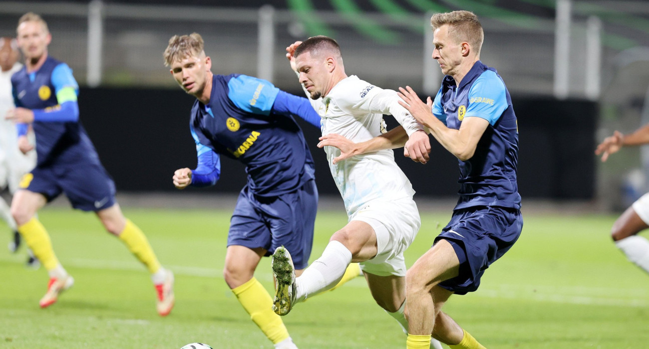 Στιγμιότυπο από το ματς Τσέλιε - ΑΕΚ / Πηγή: Intime