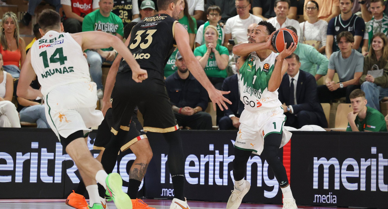 Με σπουδαίο Ράιτ και κομβικό Ουίλιαμς-Γκος η Ζαλγκίρις «άλωσε» το Μονακό