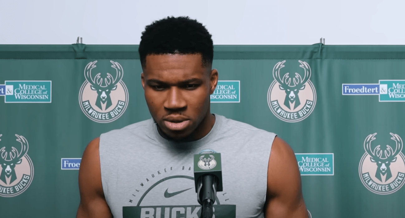 Ο Γιάννης Αντετοκούνμπο/printscreen