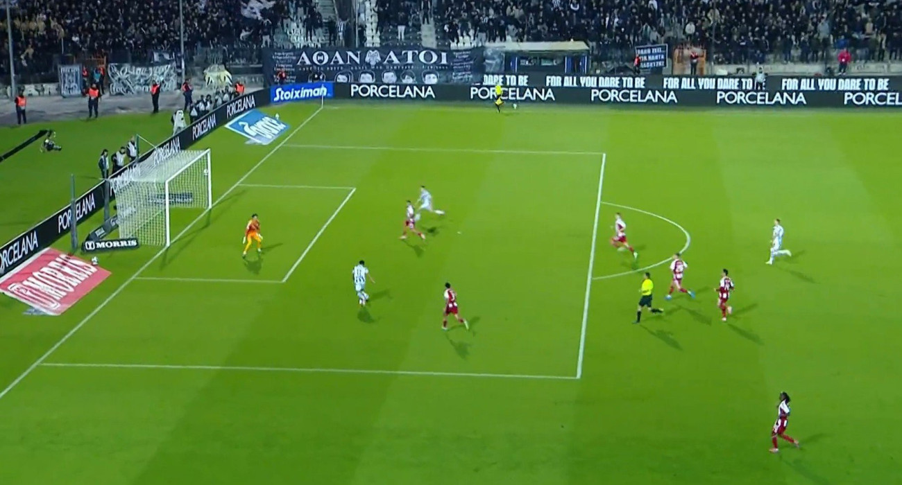 Το 1-1 του ΠΑΟΚ με τον Τάισον (video)