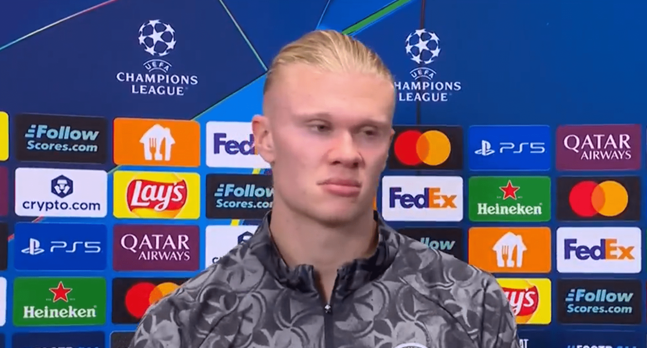 Ο Έρλινγκ Χάαλαντ / Screenshot