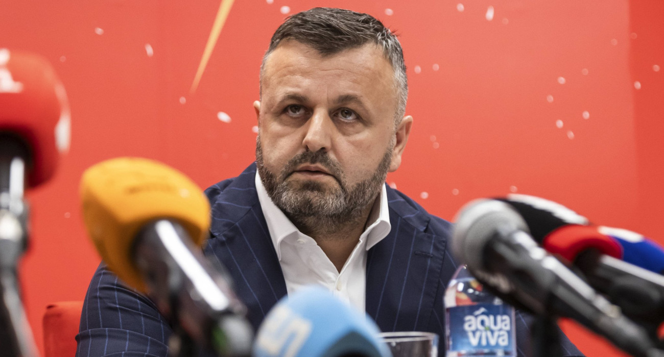 O πρόεδρος του Ερυθρού Αστέρα, Ζέλικο Ντρτσέλιτς / Πηγή: IMAGΟ