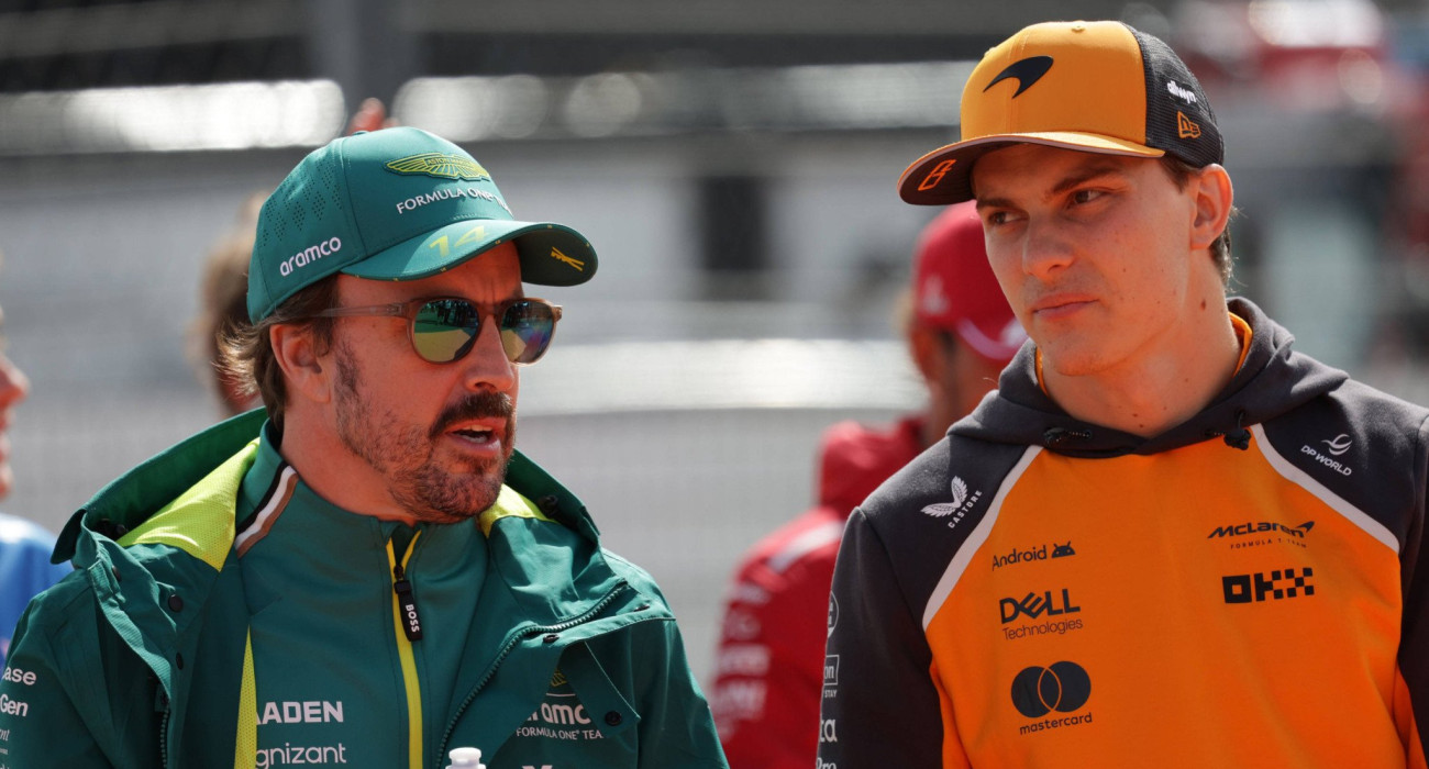 Ο Αλόνσο και ο Πιάστρι/ Πηγή: IMAGO / Nordphoto