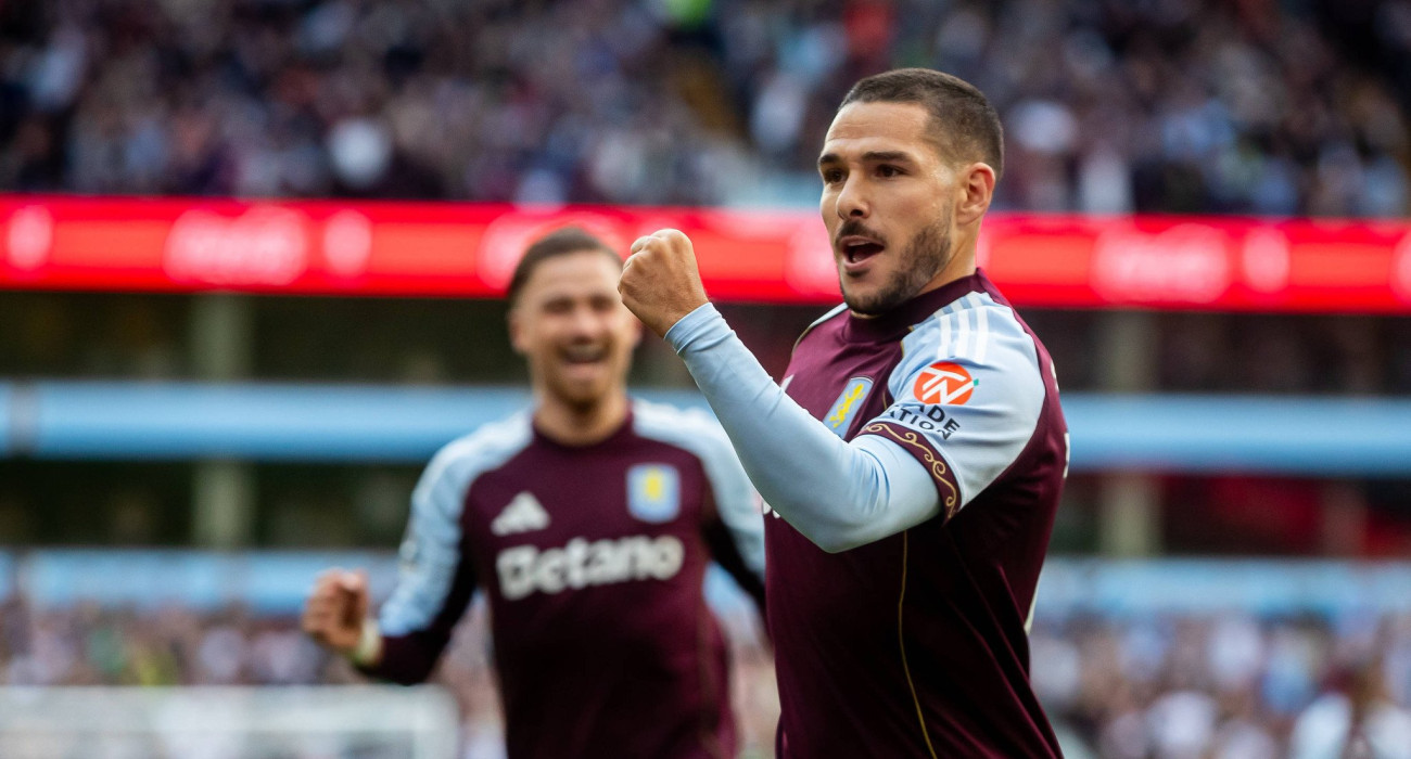 Ο Μπουεντία πανηγυρίζει το γκολ του απέναντι στη Φούλαμ / Πηγή: Imago