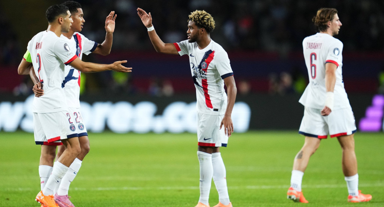 Οι παίκτες της Παρί Σεν Ζερμέν πανηγυρίζουν / Πηγή: Imago