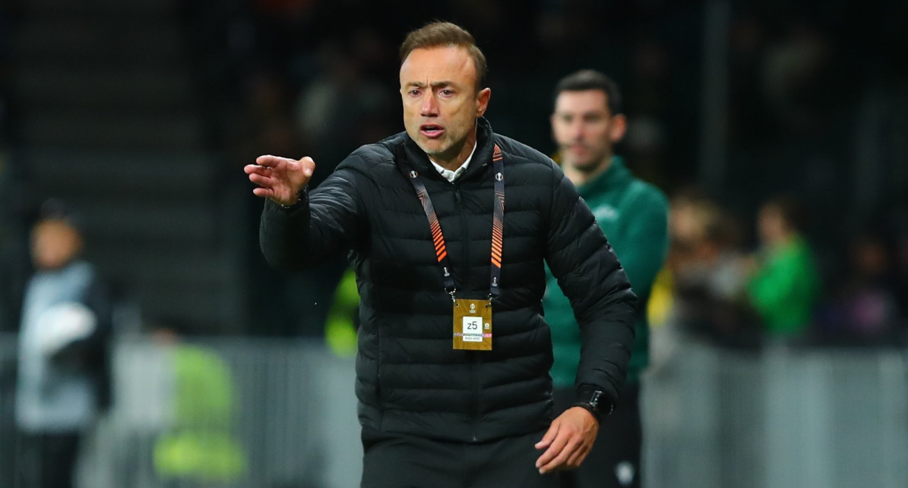 Ο Χρήστος Κόντης σε στιγμιότυπο απ' τον αγώνα του Παναθηναϊκού με τη Γιούνγκ Μπόις - ΠΗΓΗ: Eurokinissi