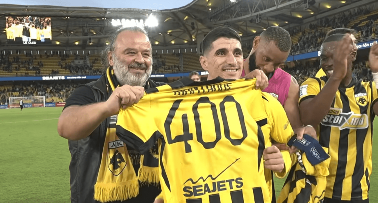 Ο Πέτρος Μάνταλος με τον Μάριο Ηλιόπουλο / Screenshot