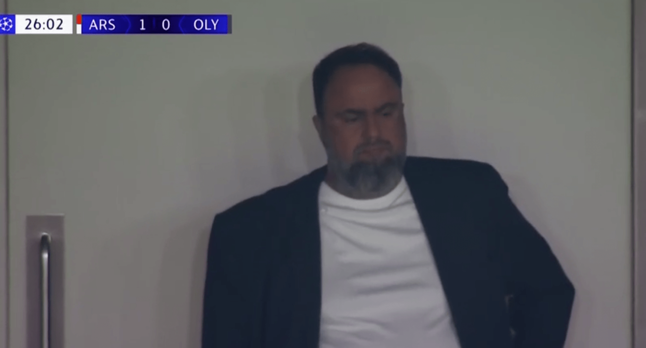 Ο Βαγγέλης Μαρινάκης / Screenshot