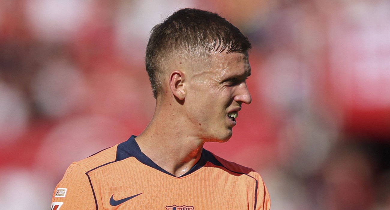 Ο Ντάνι Όλμο με τη φανέλα της Μπαρτσελόνα / Πηγή: Imago