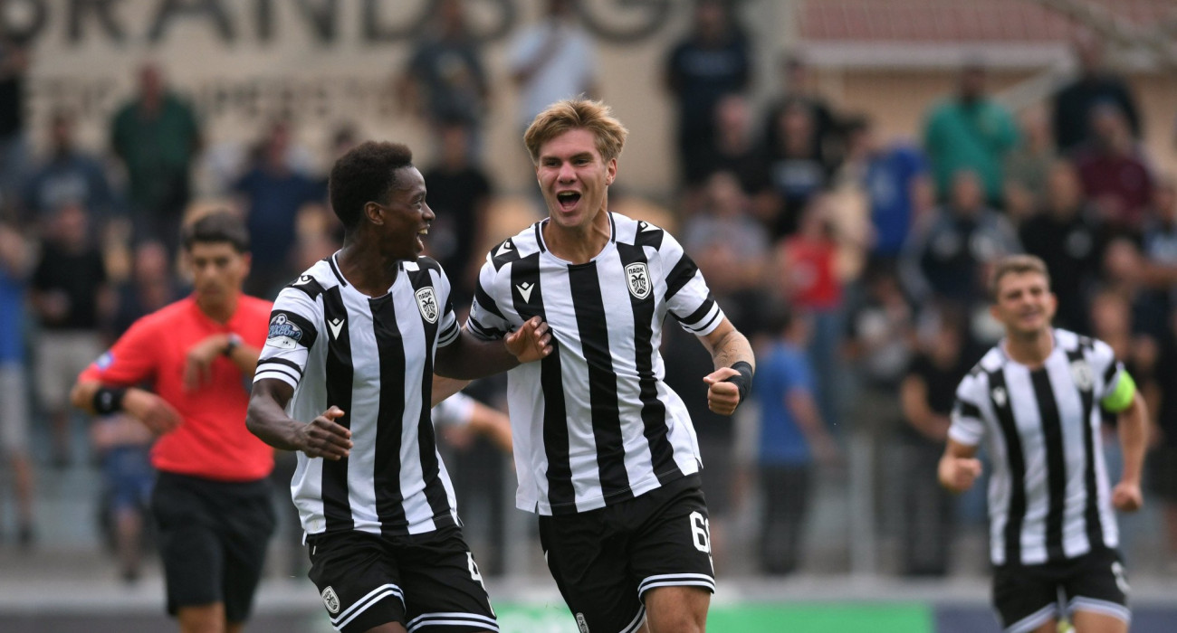 Οι πανηγυρισμοί των παικτών του ΠΑΟΚ Β' / Πηγή: Eurokinissi