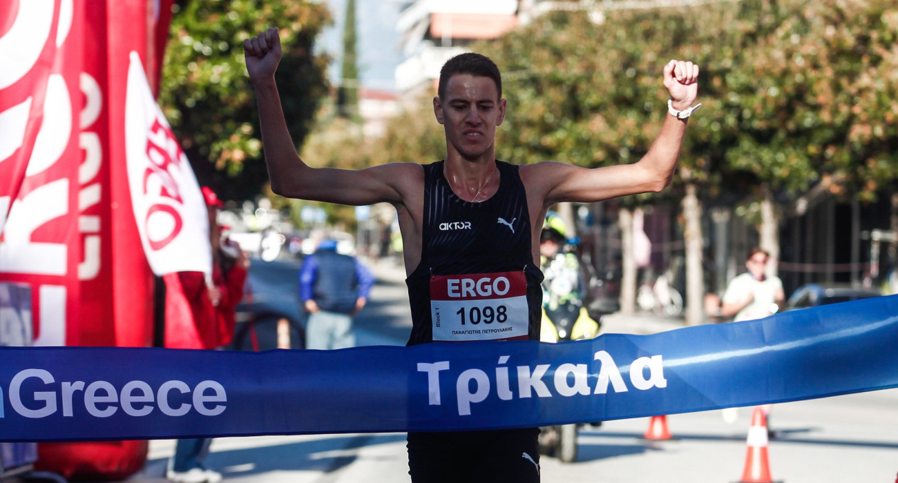 Παναγιώτης Πετρουλάκης για την Aktor running team / Πηγή: Eurokinissi