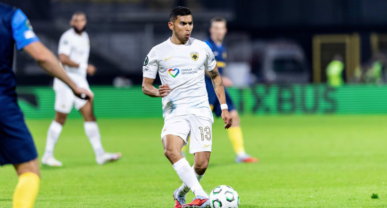 Ο Ορμπελίν Πινέδα της ΑΕΚ / Πηγή: Eurokinissi