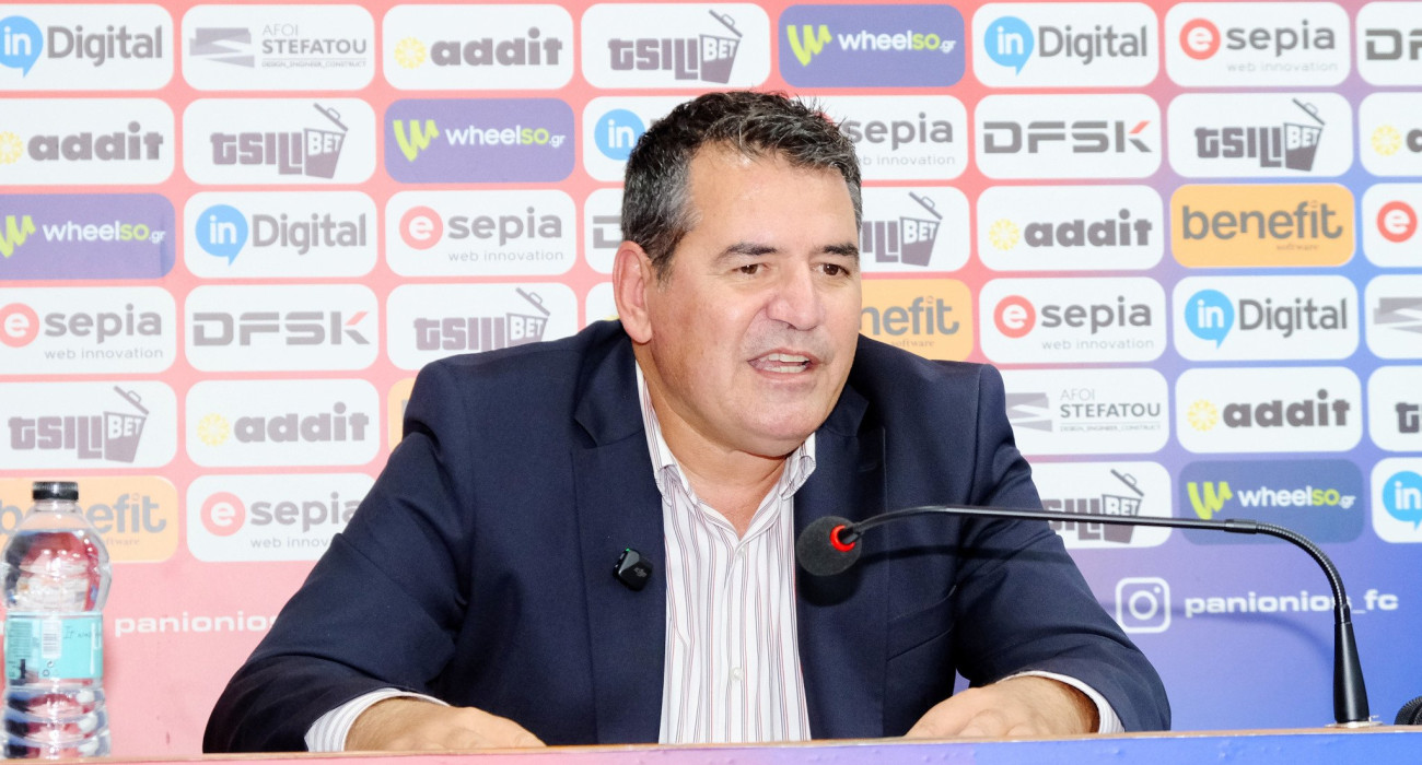 Ο πρόεδρος της ΠΑΕ Πανιώνιος Κώστας Ρούπτσος / Πηγή: Intime
