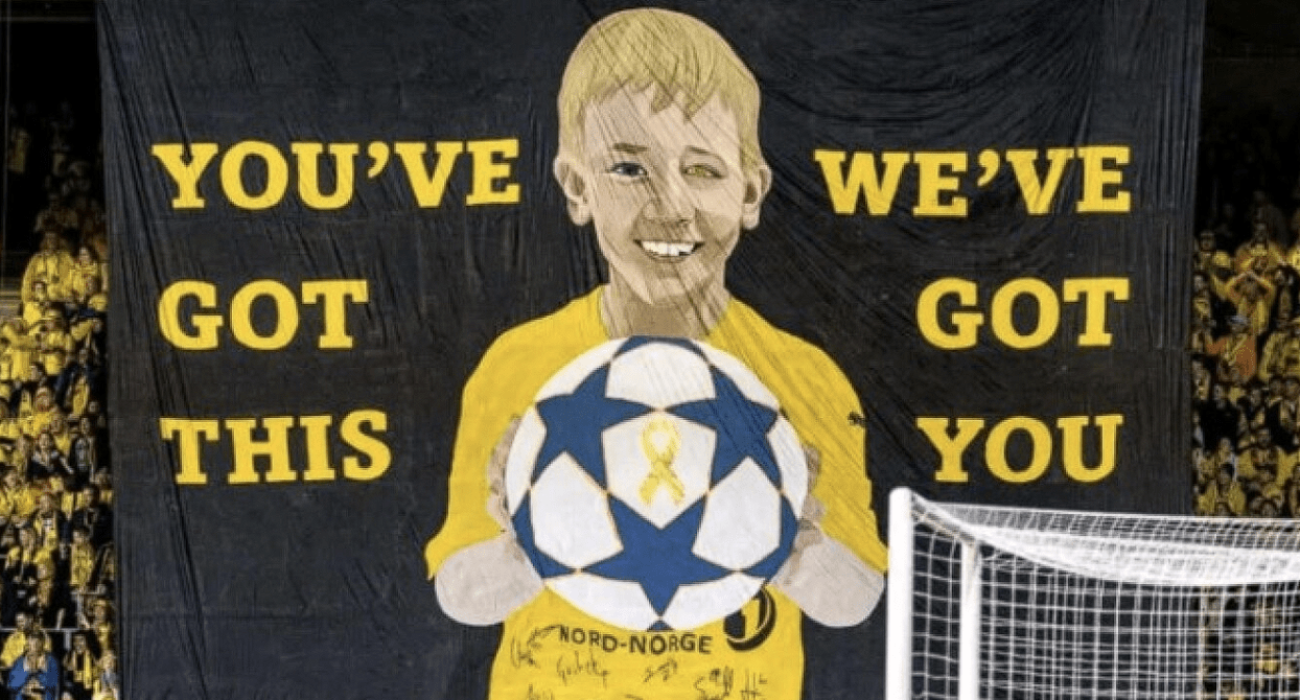 To κορεό της Μπόντο προς τιμήν του νεαρού οπαδού της / Πηγή: Printscreen