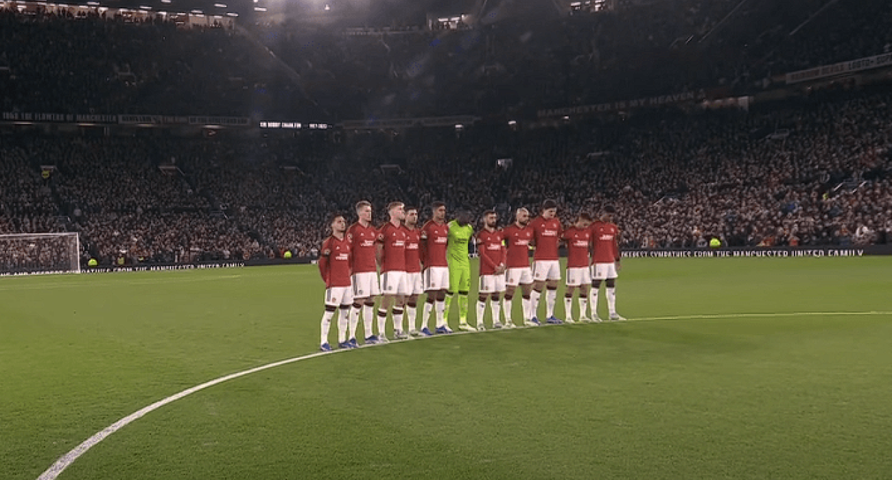 Οι παίκτες της Μάντσεστερ Γιουνάιτεντ / Πηγή: Printscreen