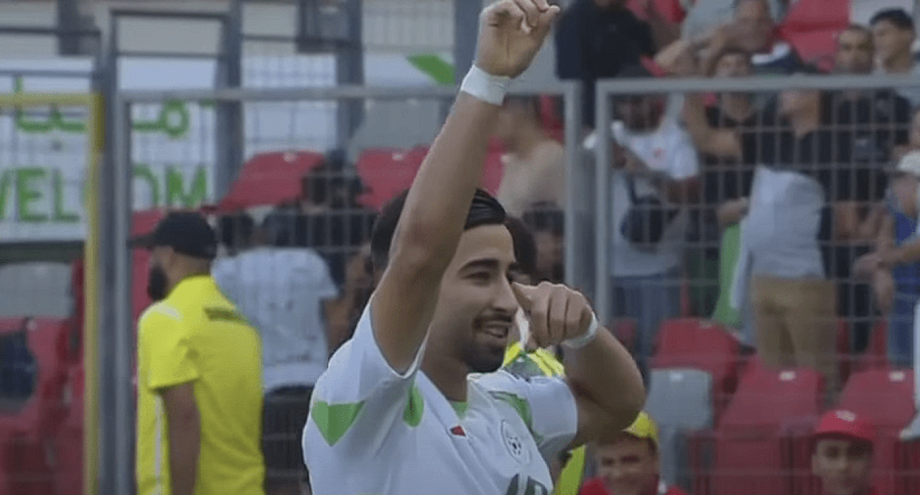 Ο Αμούρα πανηγυρίζει το γκολ που σημείωσε / Πηγή: Printscreen