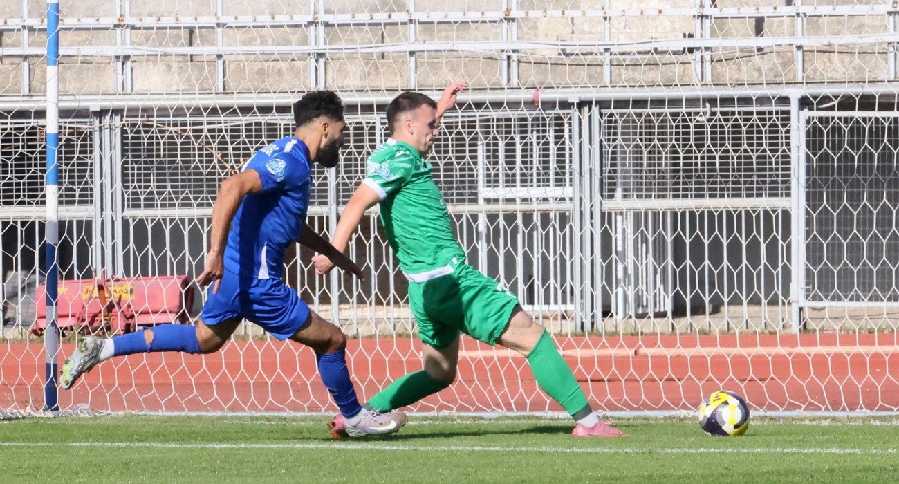 Στιγμιότυπο από το ματς Καβάλα - Μακεδονικός / Πηγή: Intime