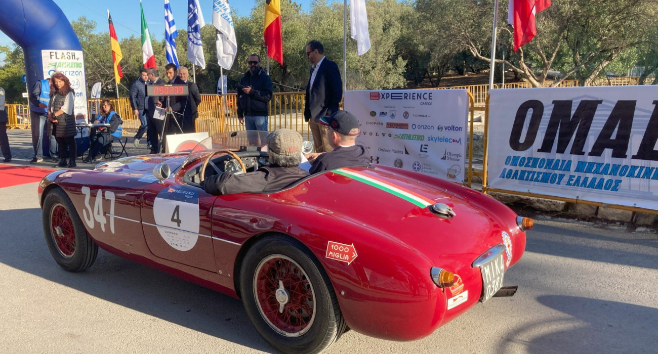 Το 1000 Miglia ξεκινά από την Ακρόπολη