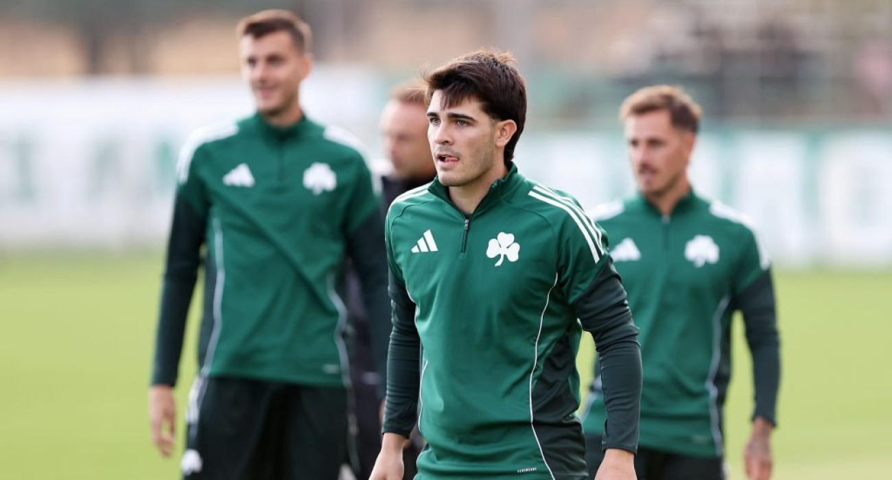 Ο Ταμπόρδα στην προπόνηση του Παναθηναϊκού / Πηγή: pao.gr