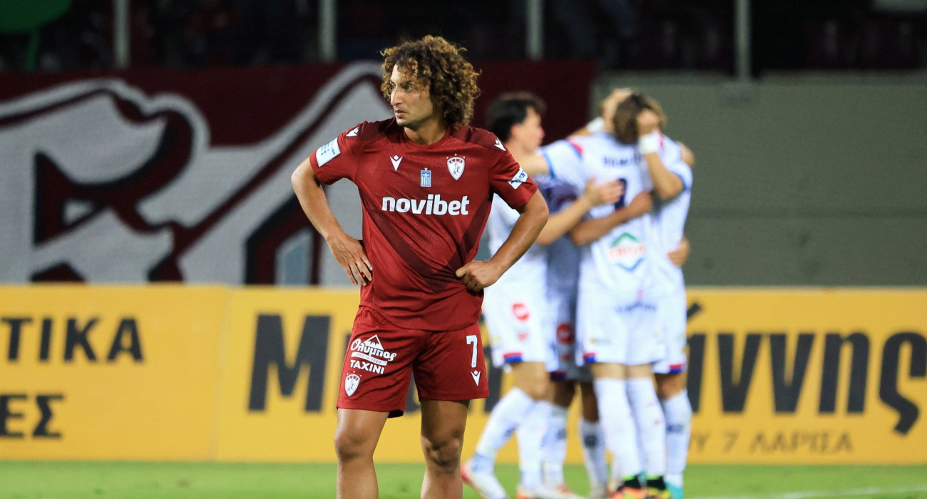 Ο Αμρ Ουάρντα αποσβολωμένος σε γκολ του Βόλου, Πηγή: Intime